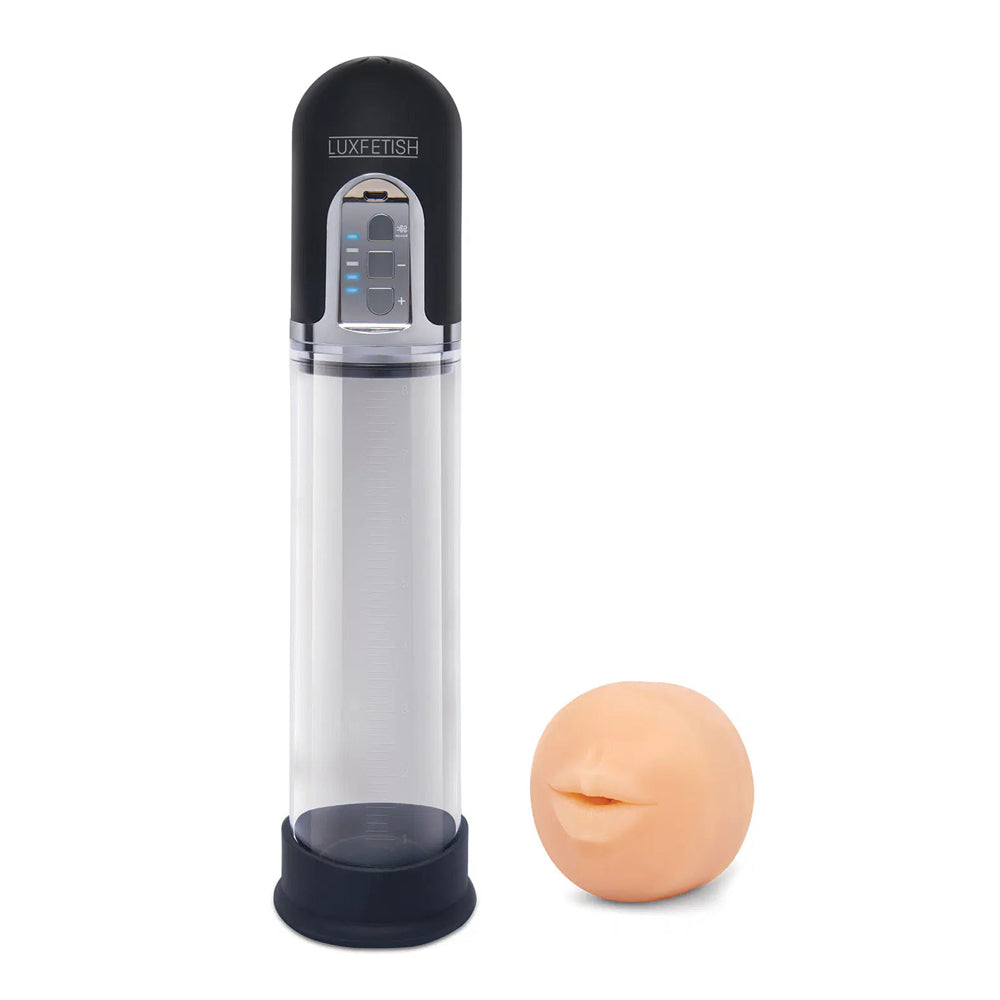 2-In-1 Blowjob Auto Sucker & Penis Enlarger Pump