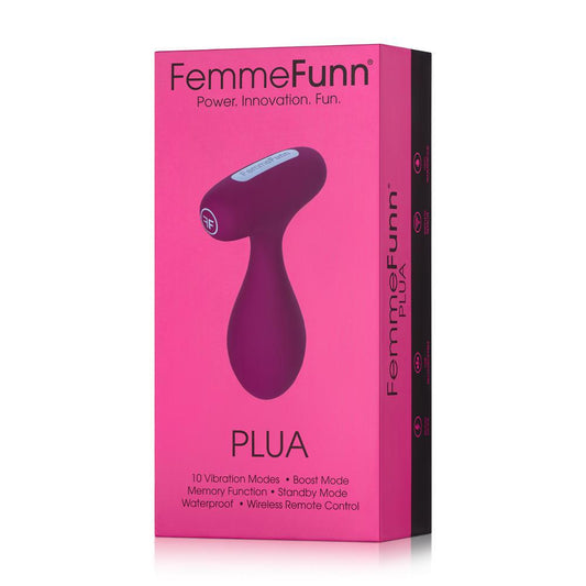 Femmefunn   Plua Remote Control Vibe (Dark Fuchsia)