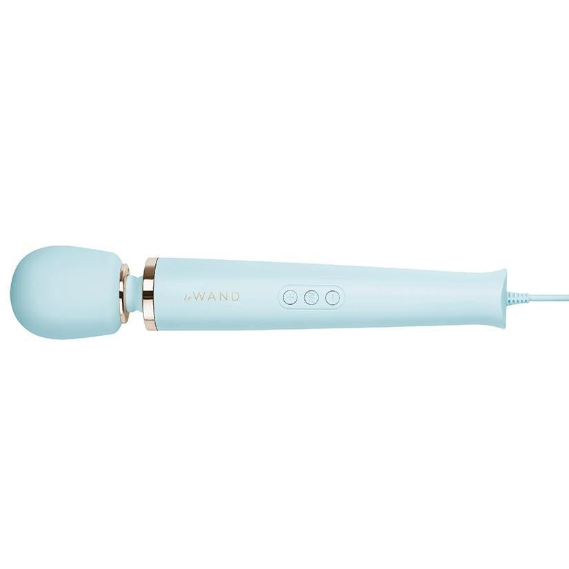 Le Wand Powerful Plug-In Vibrating Massager Sky Blue