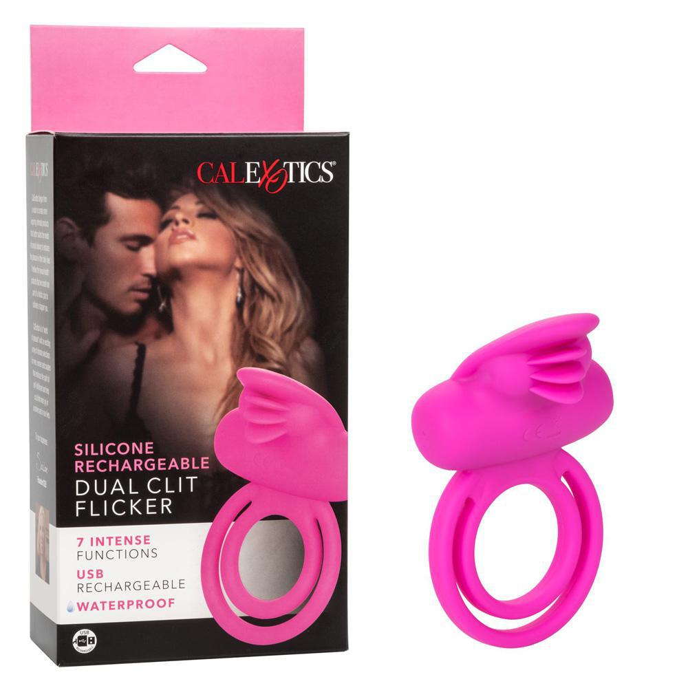Rechargeable Dual Clit Flicker Enhancer