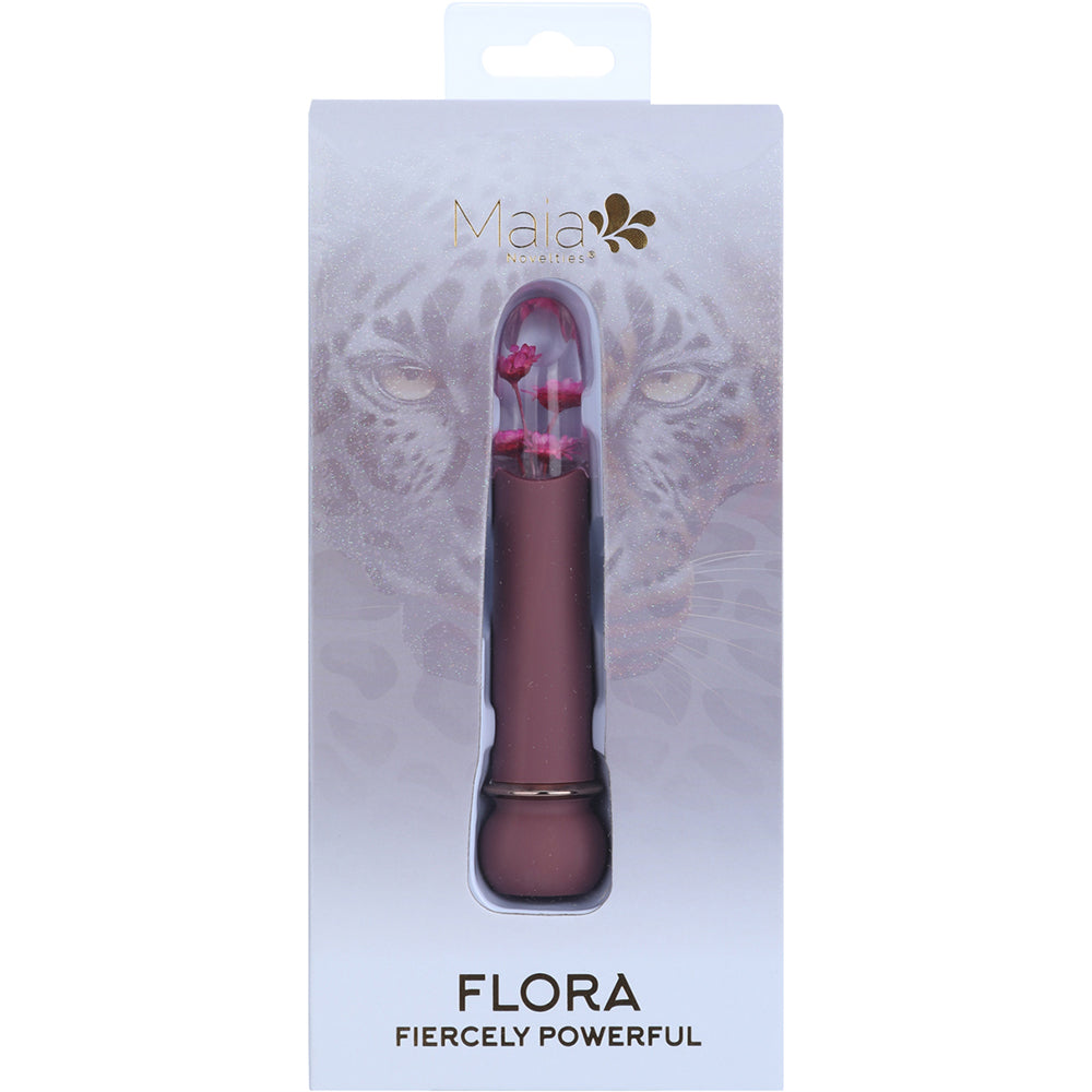 Maia Flora Burgundy