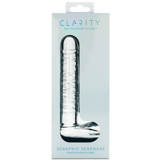 Clarity Glass Dildo Seraphic Serenade