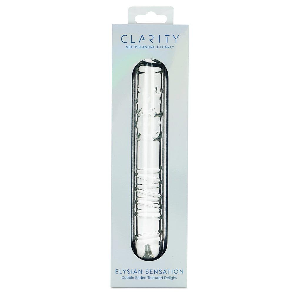 Clarity Glass Dildo Elysian Sensation