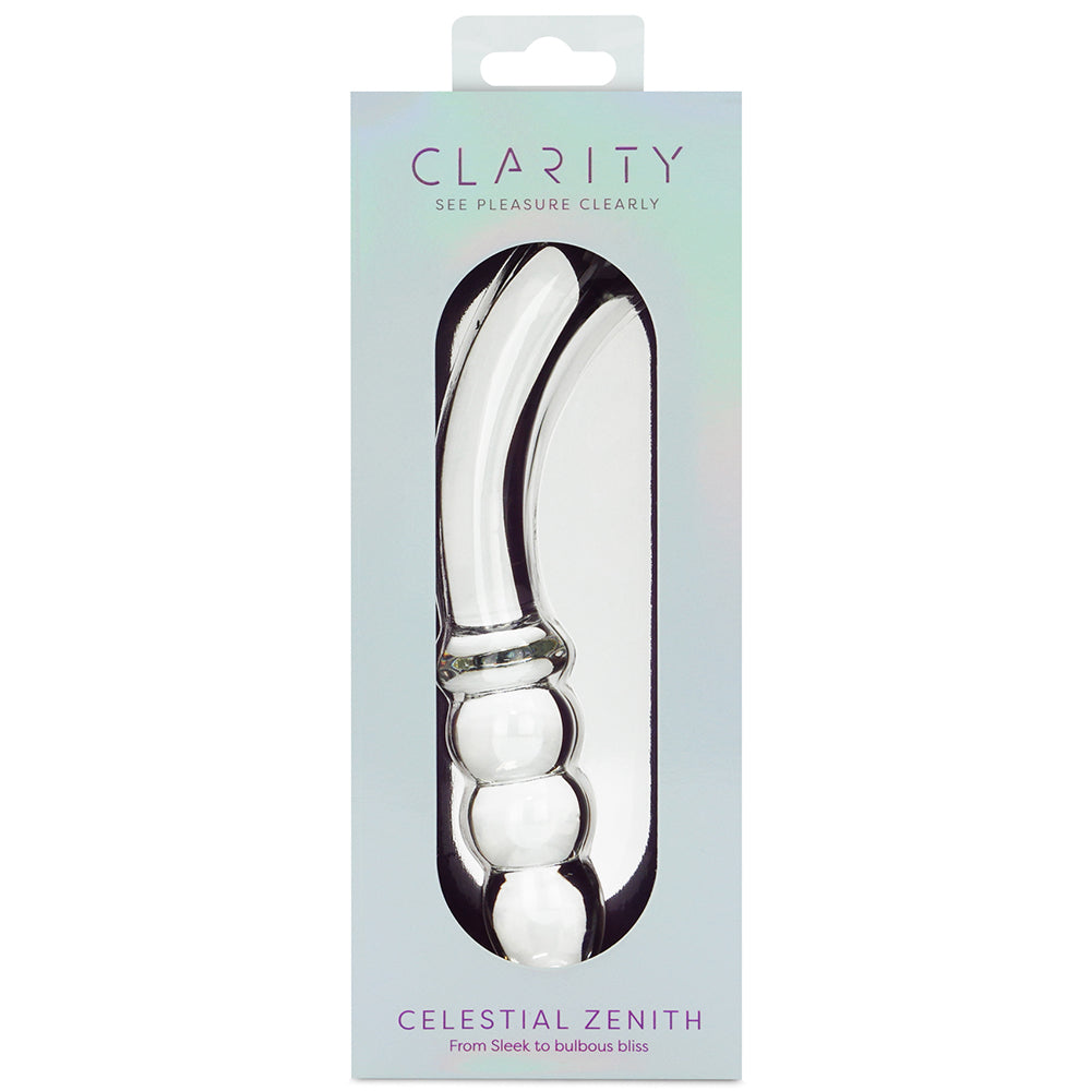 Clarity Glass Dildo Celestial Zenith