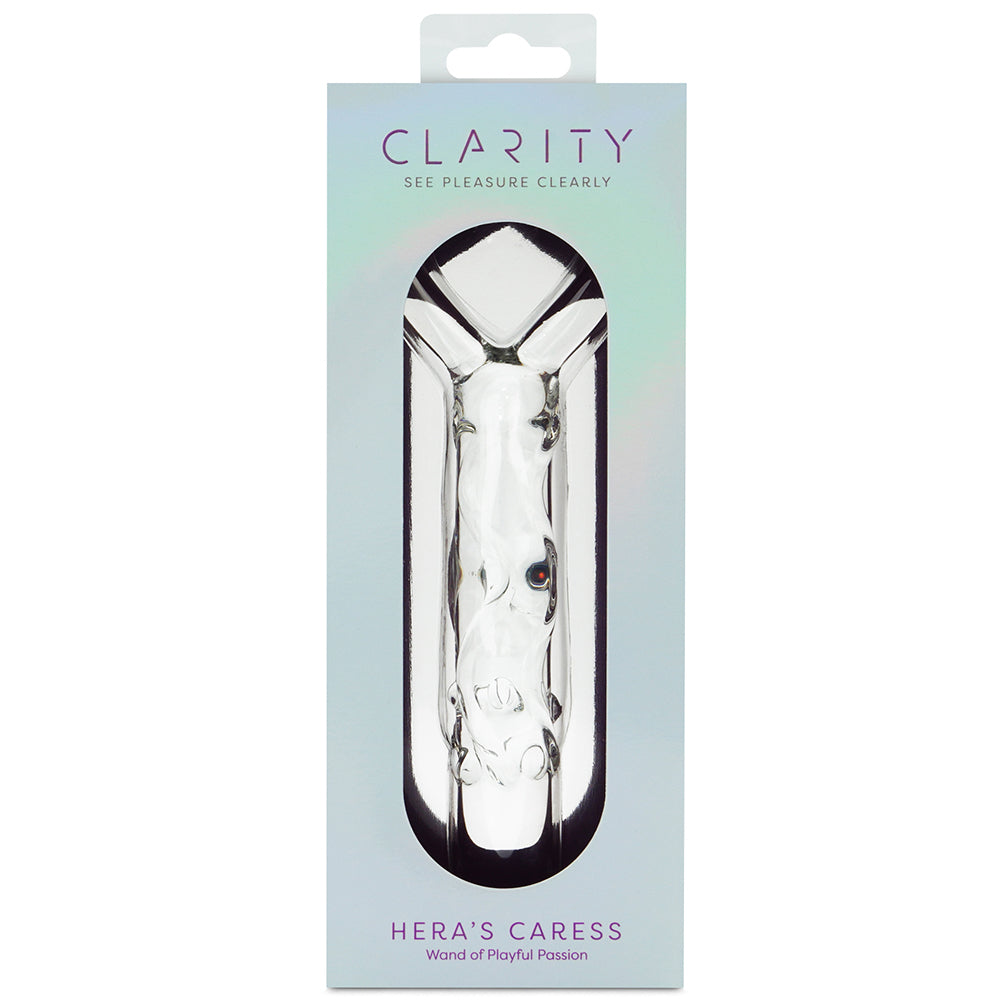 Clarity Glass Dildo Hera's Caress