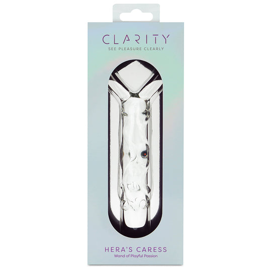 Clarity Glass Dildo Hera's Caress