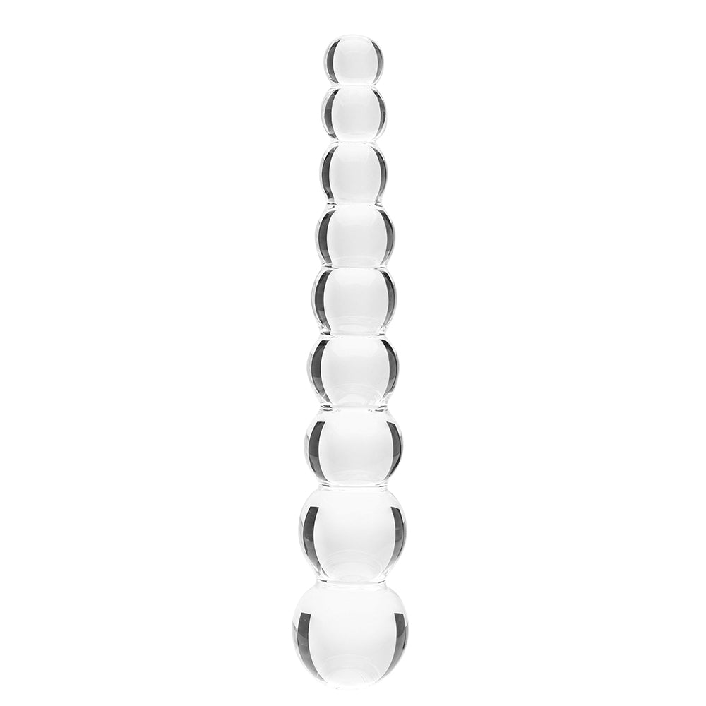 Clarity Glass Dildo Elysian Pearls