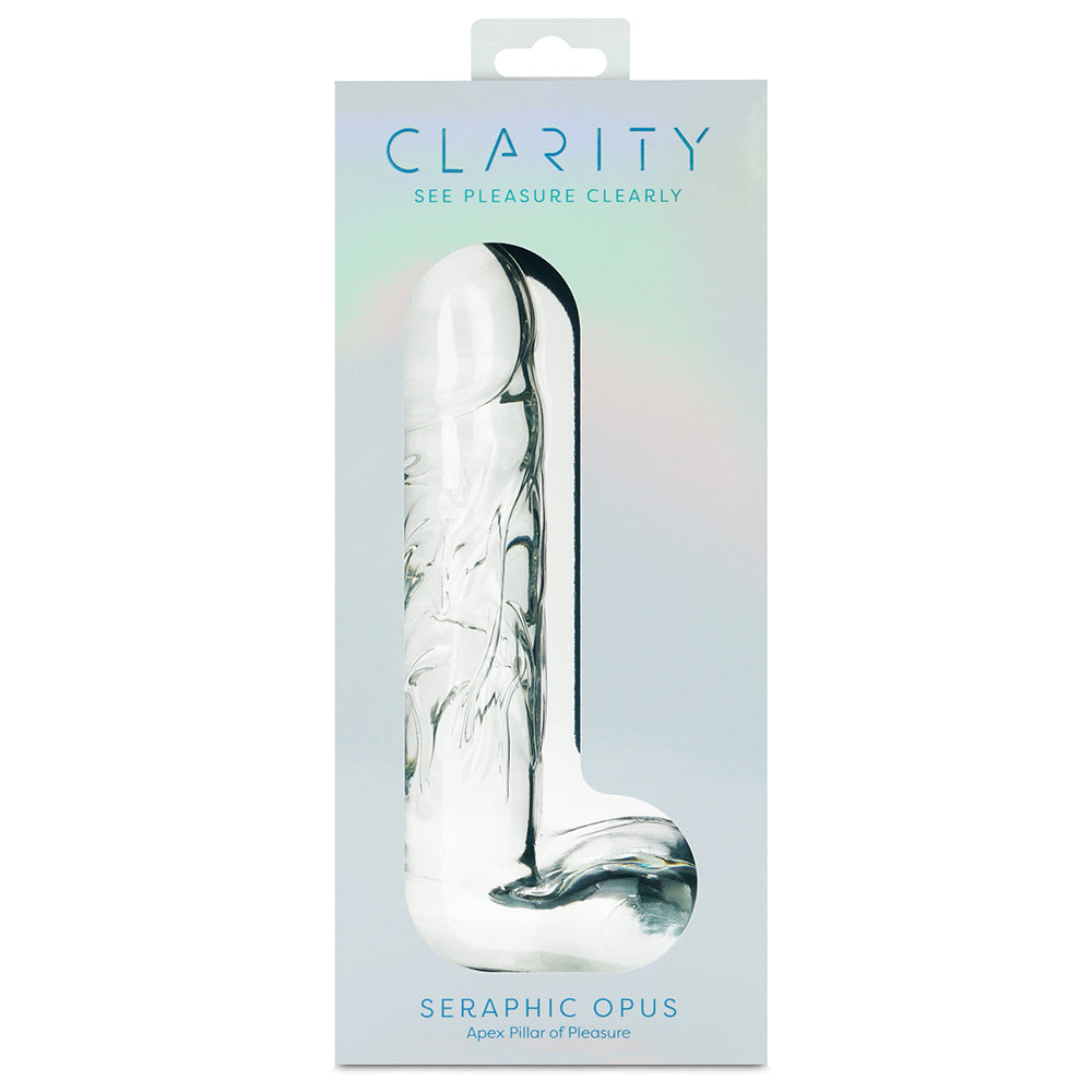 Clarity Glass Dildo Seraphic Opus