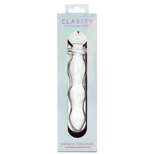 Clarity Glass Dildo Hera's Cascade
