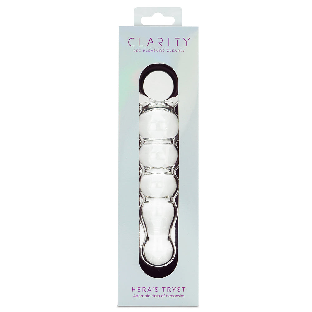 Clarity Glass Dildo Hera's Tryst