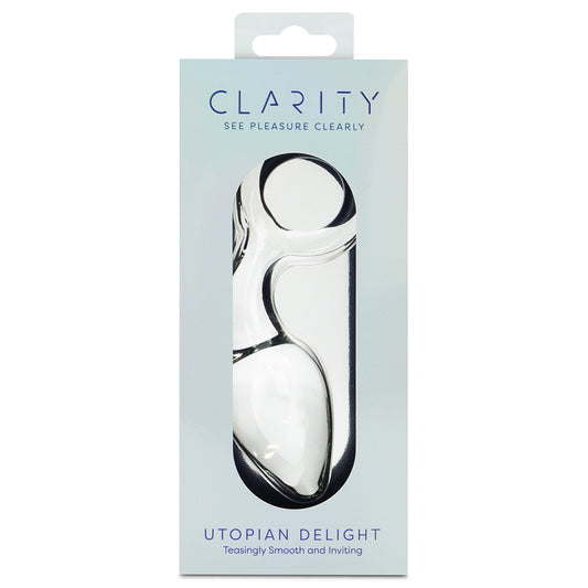 Clarity Glass Dildo Utopian Delight