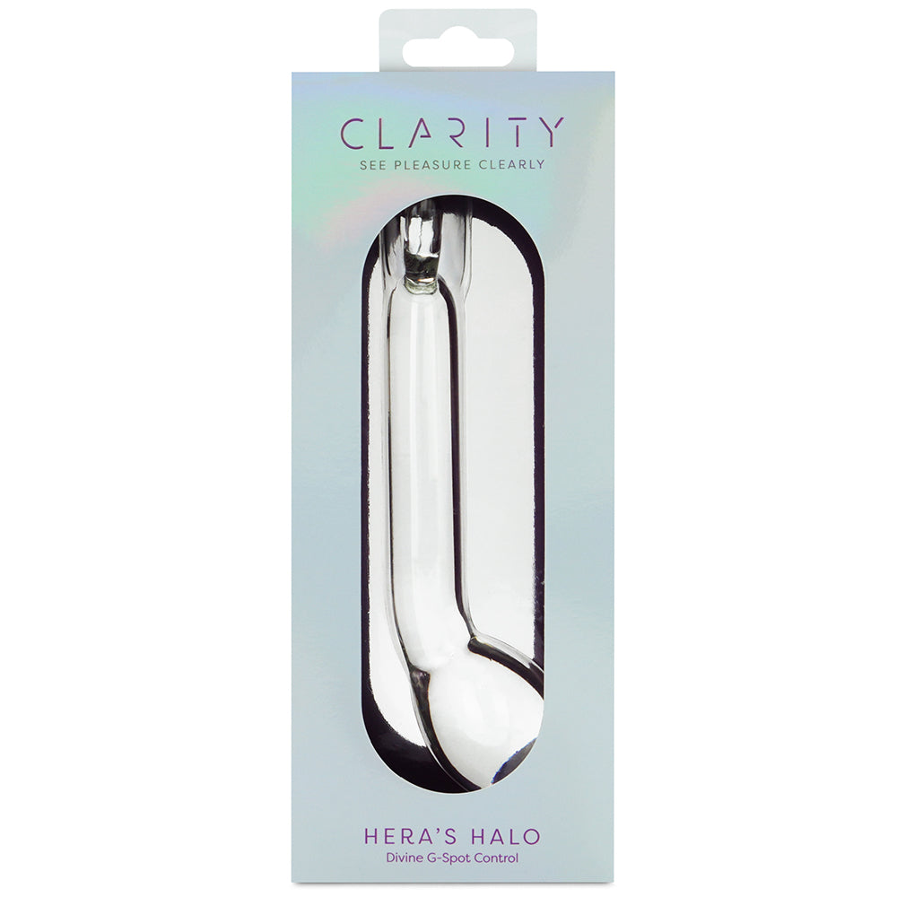 Clarity Glass Dildo Hera's Halo