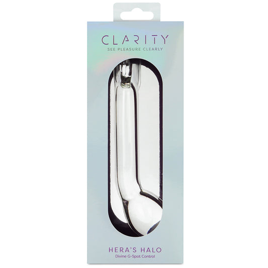Clarity Glass Dildo Hera's Halo