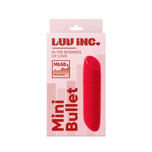 Luv Inc Mb58 Mini Bullet Red