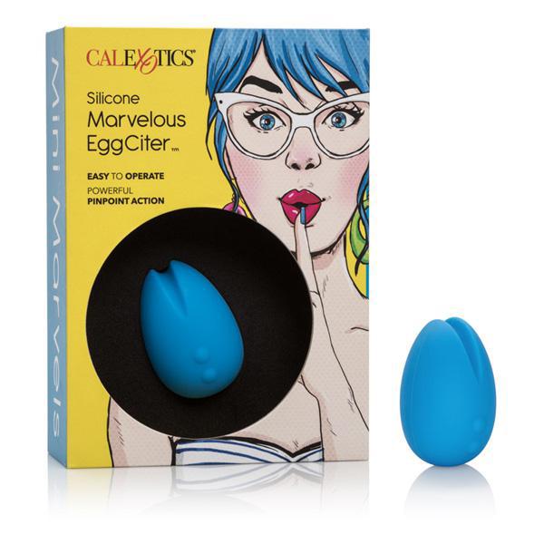 Mini Marvels Silicone Marvelous Eggciter Blue