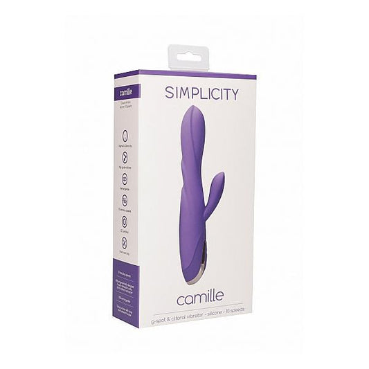 Simplicity G-Spot Vibrator Camille Purple