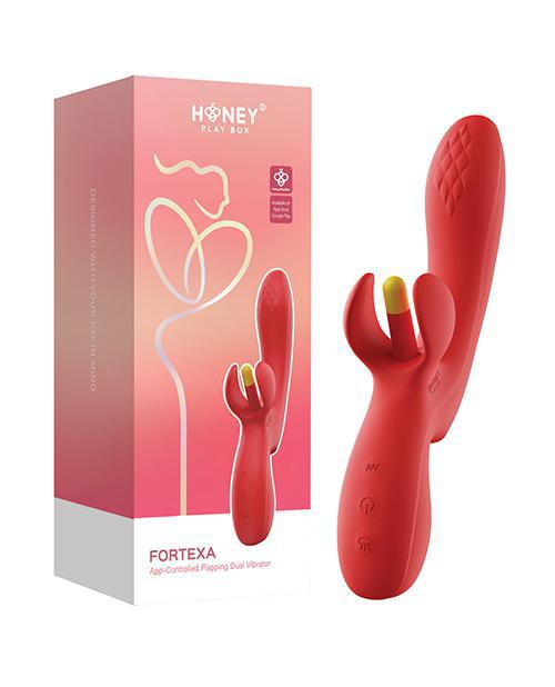 FORTEXA Kinky Finger Flapping Clit & G-Spot Vibrator with App Control