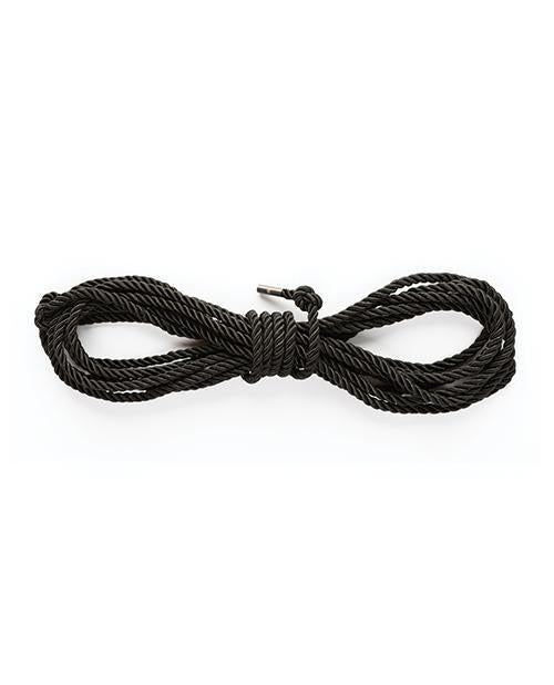 Sei Mio Knot in Control 10 m Silky Bondage Rope - Black