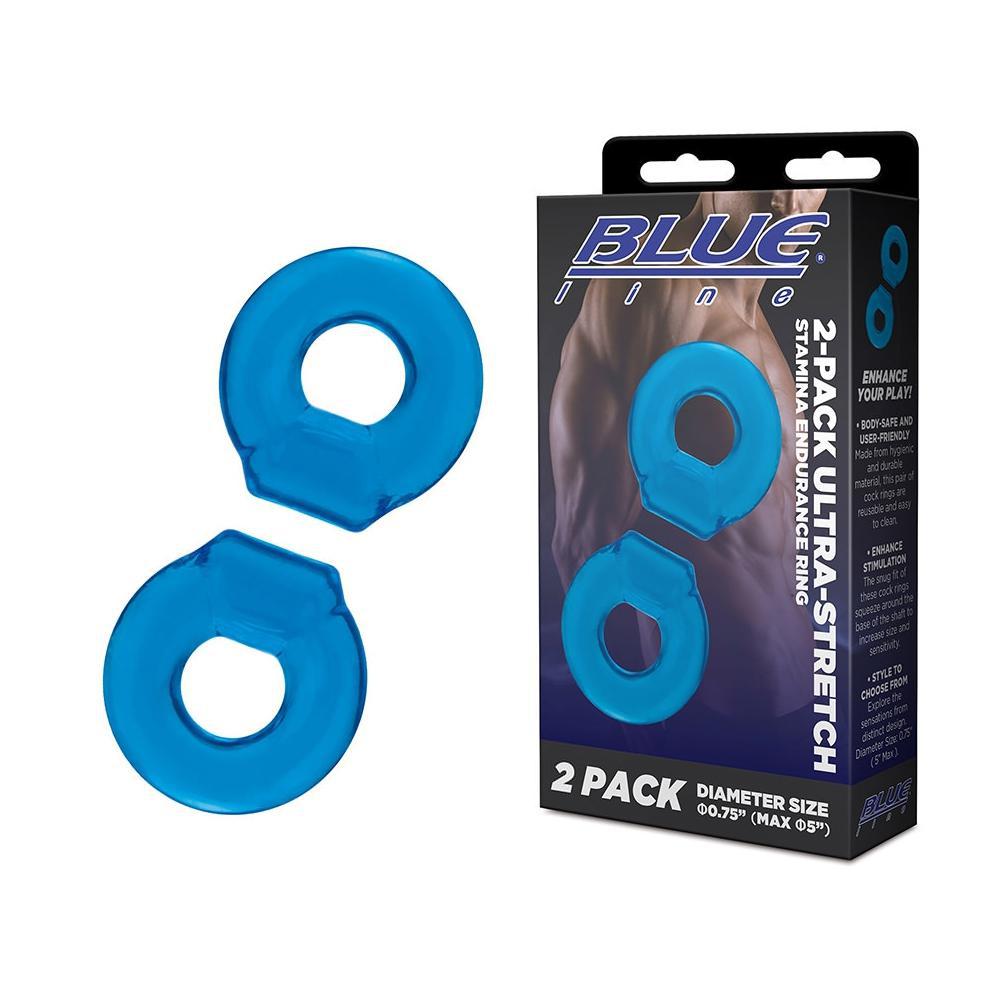 2-Pack Ultra-Strech Stamina Endurance Ring