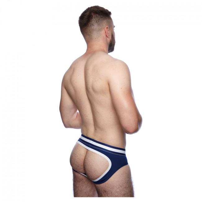 Prowler Classic Backless Brief Navy/White