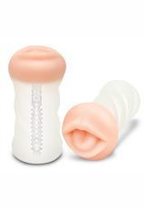 ZOLO MALE MASTURBATOR CLEAR DEEP THROAT