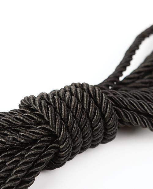 Sei Mio Knot in Control 10 m Silky Bondage Rope - Black