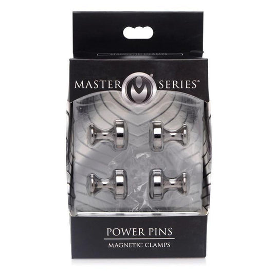 Master Series Power Pins Magnetic Nipple Clamp Set