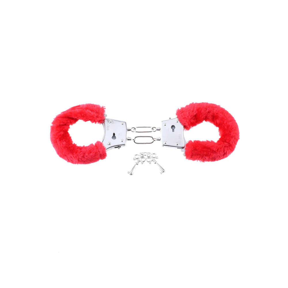 Fetish Fantasy Series Beginner's Furry Cuffs Red