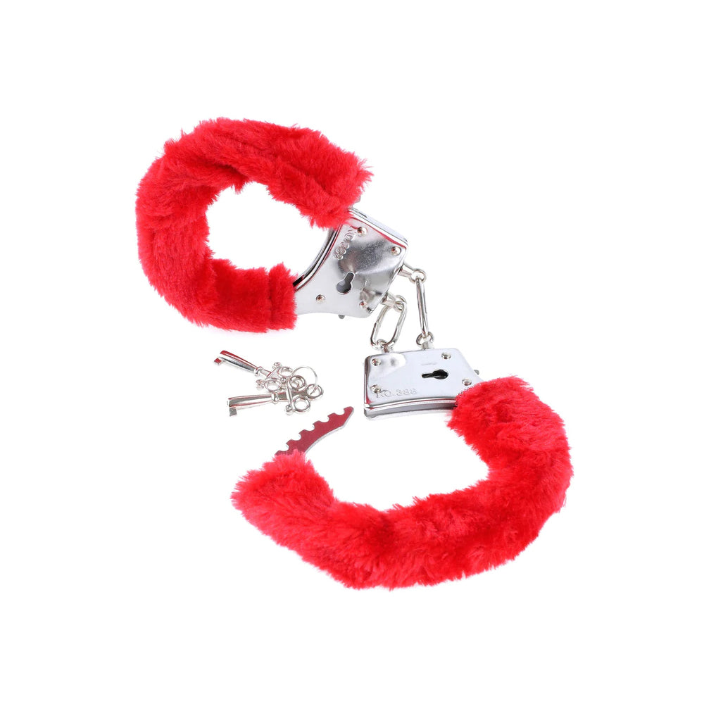 Fetish Fantasy Series Beginner's Furry Cuffs Red