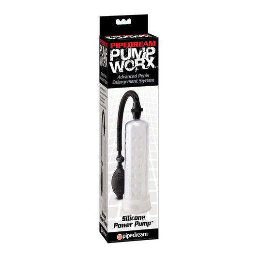 PUMP WORX SILICONE POWER PUMP CLEAR