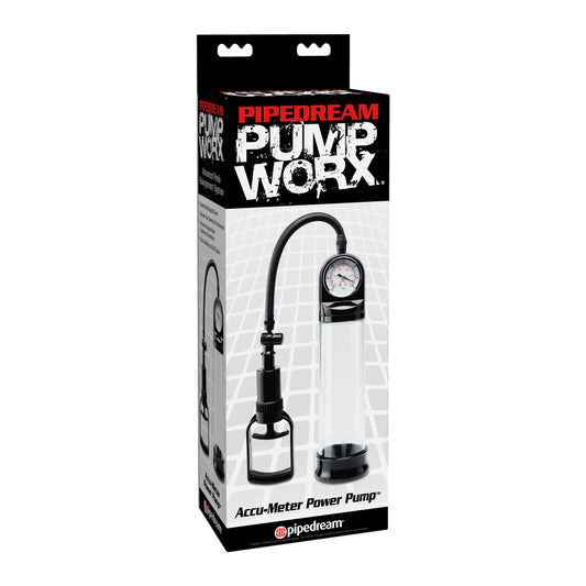 PUMP WORX ACCU-METER POWER PUMP BLACK