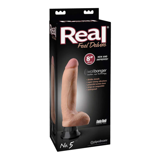 REAL FEEL DELUXE NO. 5 8'' FLESH