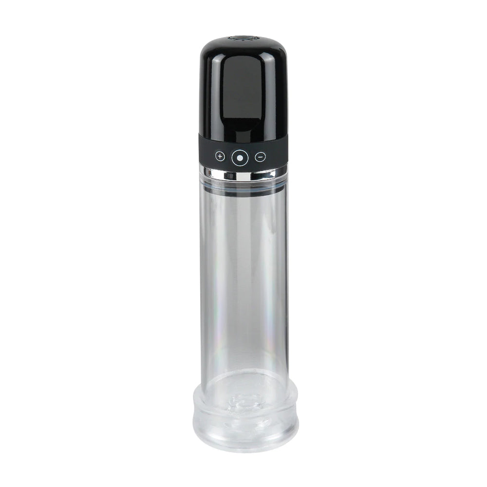 Pump Worx Rechargeable 3-Speed Auto-Vac Penis Pump Black