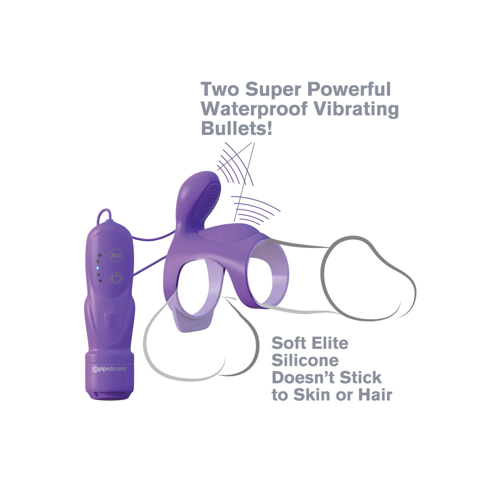 FANTASY C-RINGZ ULTIMATE COUPLES CAGE PURPLE