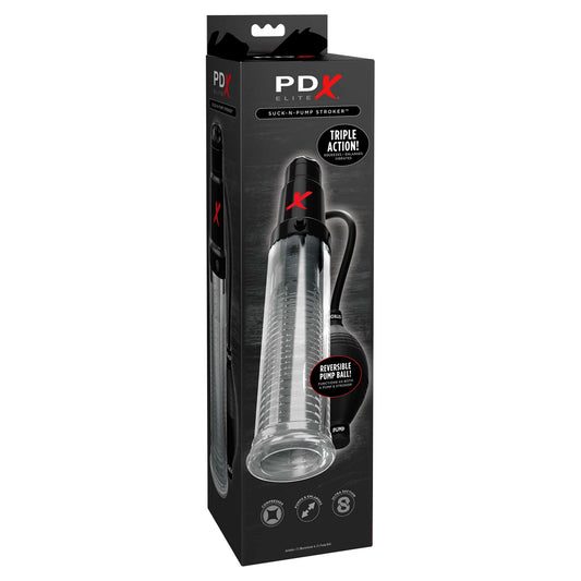 PDX ELITE SUCK-N-PUMP STROKER