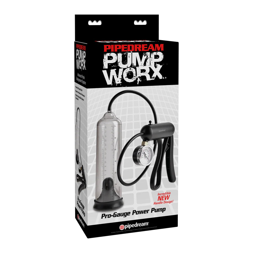 Pump Worx Pro-Gauge Power Pump Black