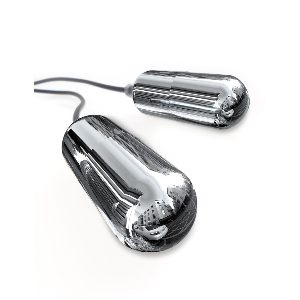Classix Dual Vibrating Head Teaser Black/Smoke