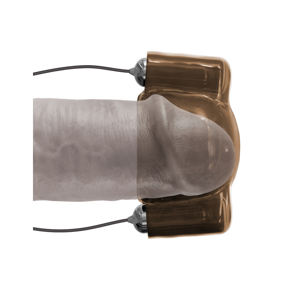 Classix Dual Vibrating Head Teaser Black/Smoke