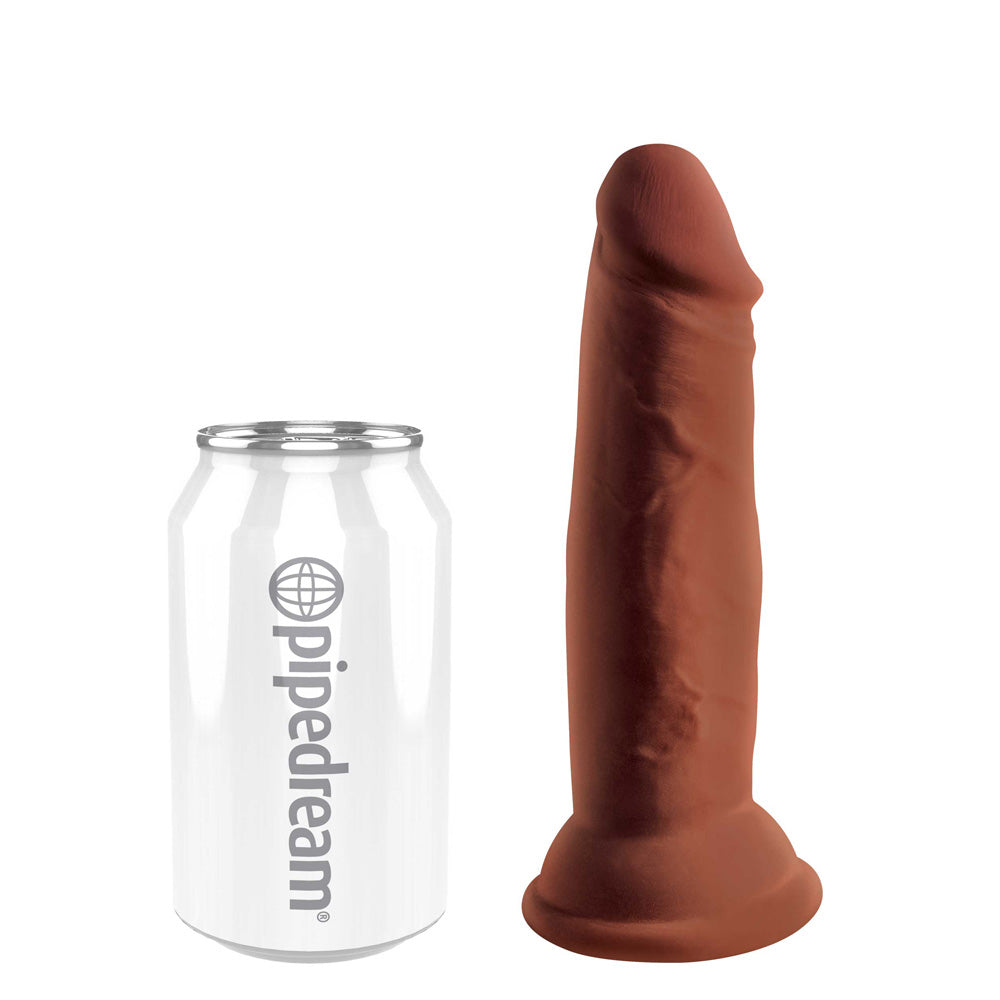 King Cock Plus 6" Triple Density Cock Brown