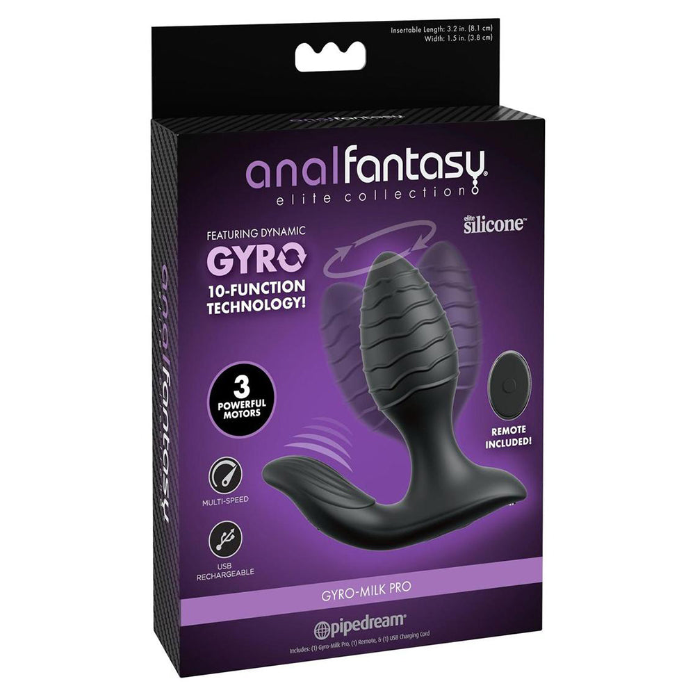 Anal Fantasy Elite Gyro-Milk Pro Black