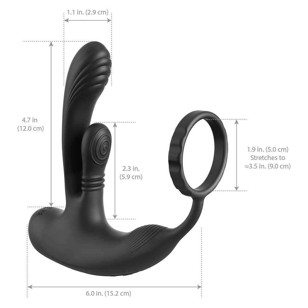 Anal Fantasy Elite Ass-Gasm IntiMotion Black