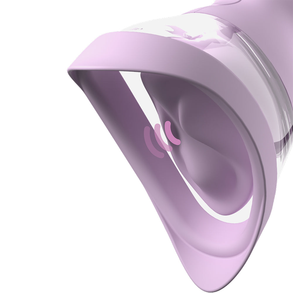 Fantasy For Her Veloura Touch Pleasure Pump Purple