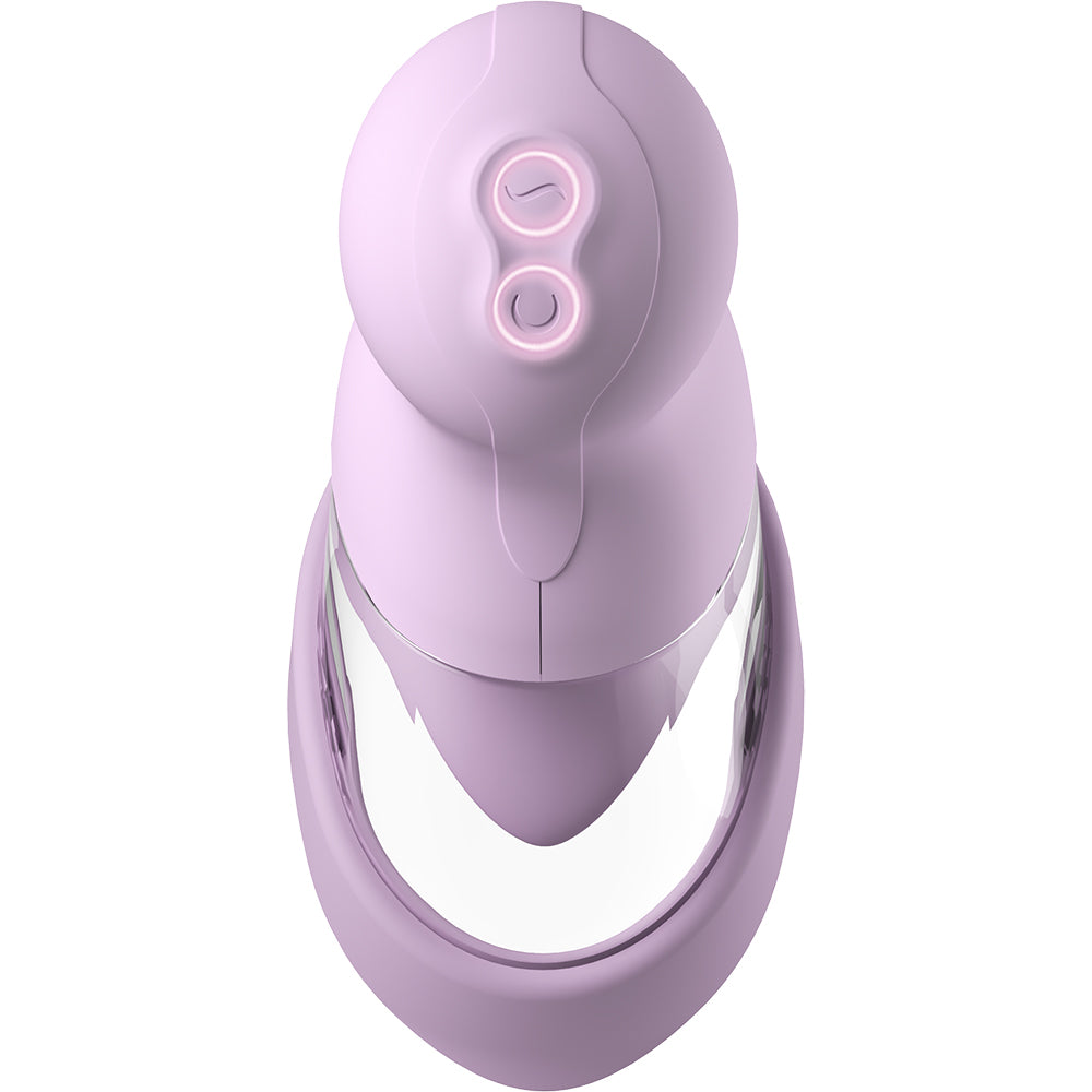 Fantasy For Her Veloura Touch Pleasure Pump Purple