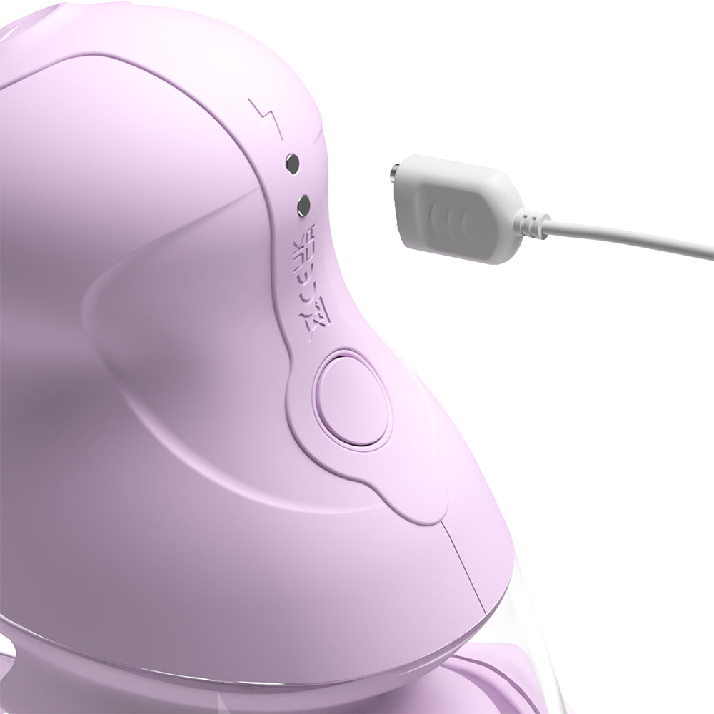 Fantasy For Her Veloura Touch Pleasure Pump Purple