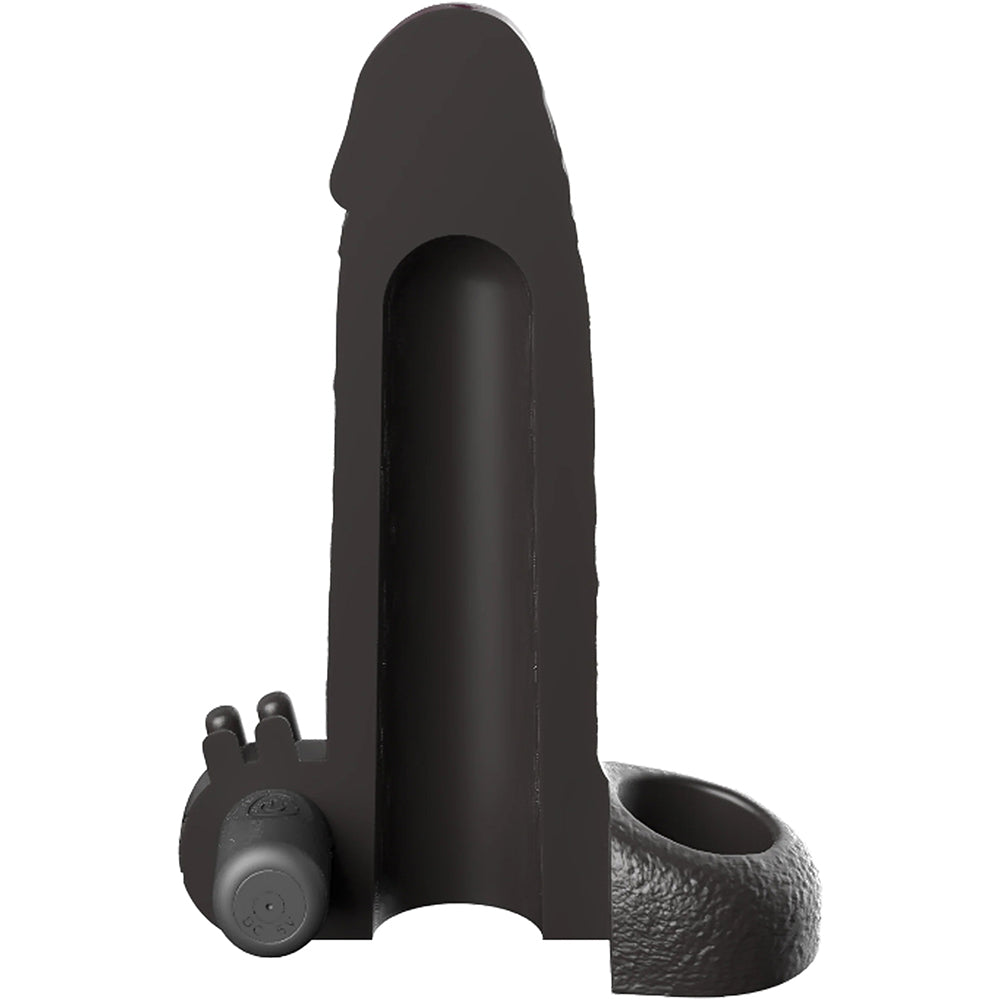 Fantasy X-Tensions Vibrating Real Feel 2" Extension Black