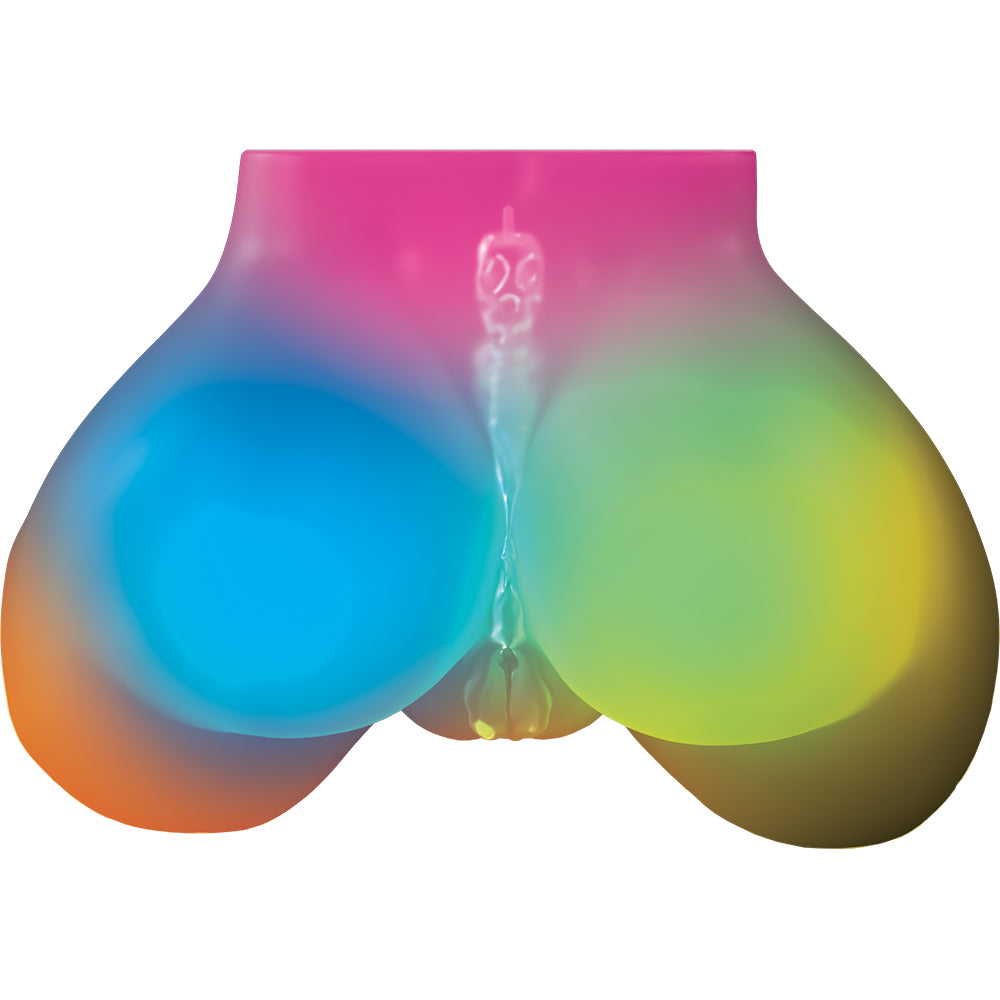 PDX Elite Go-Go Booty Led Mega Masturbator Frosted