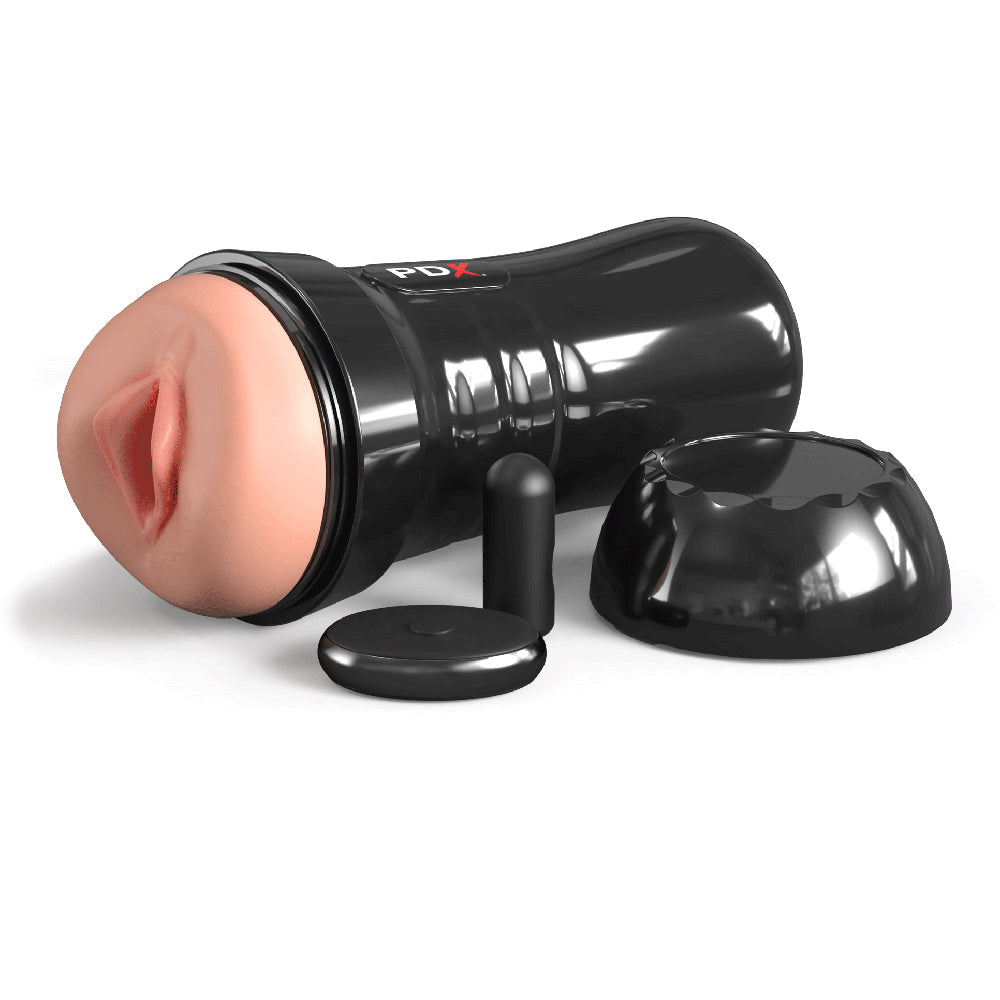 PDX Extreme Wet Pussies Vibrating Super Luscious Lips Control Freak Light