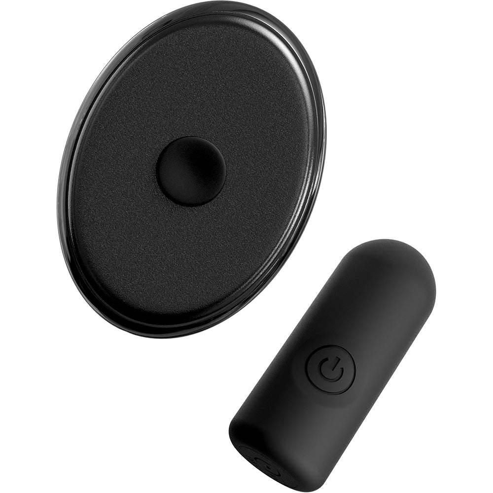 Fantasy C-Ringz Controlcore Harness Cock Blocker Black