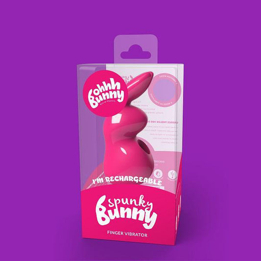 Vedo Spunky Bunny Finger Vibe - Pretty In Pink