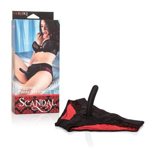 Scandal Pegging Panty Set S/M